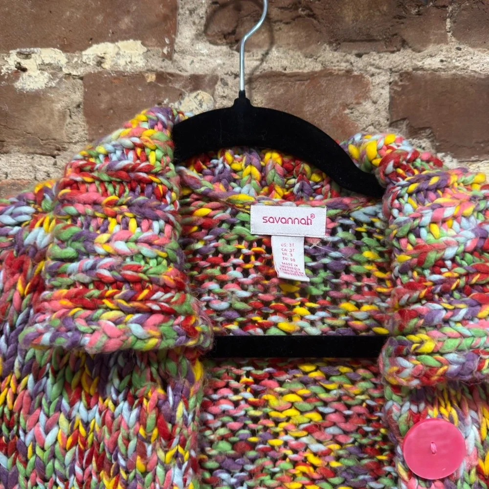 SAVANNAH RAINBOW CARDIGAN